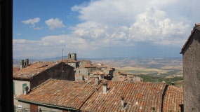 Borgo toscano monte amiata tranquillità natura panoramico
